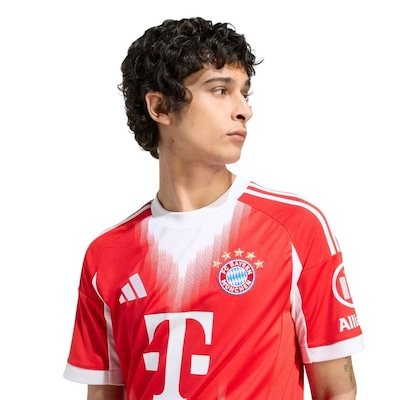 Camisa Bayern de Munique I 25/26 Masculina adidas - Foto 5