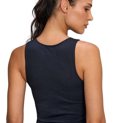 Camiseta Regata Feminina Alto Giro Canelada sem Costura - Foto 3