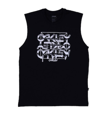 Camiseta Regata Oakley B1B Melted Metal Tank Masculina - Foto 2
