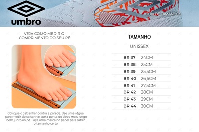 Chuteira Futsal Umbro Pro Challenge Uptake - Adulto - Foto 5