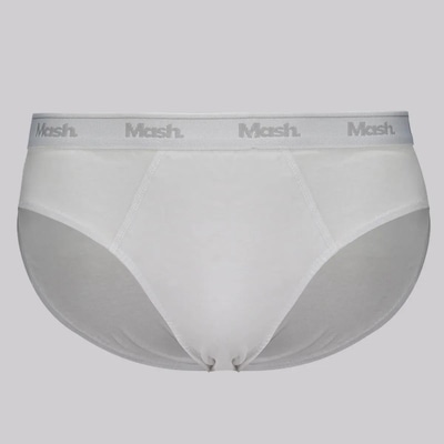 Cueca Algodão Slip Mash - 6 unidades - Foto 6