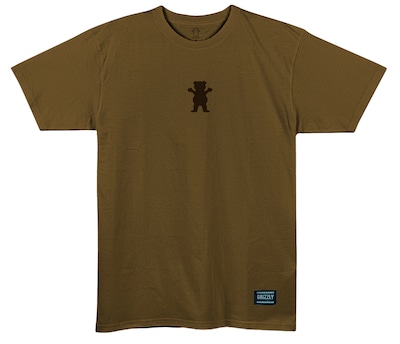Camiseta Grizzly Back Script Tee Masculino - Foto 1