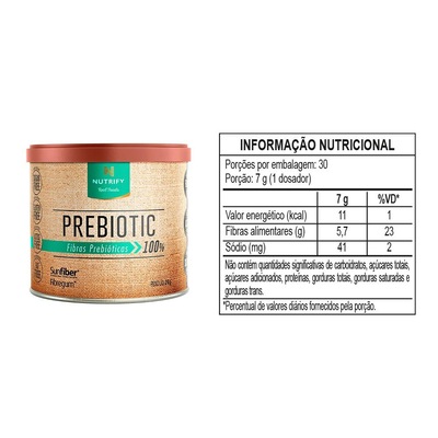 Prebiotic 210g - Nutrify - Foto 2
