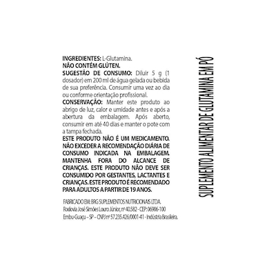 Glutamine 150g Nutrify - Foto 3