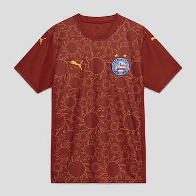 Camisa Bahia III 2025 Puma Infantil - Foto 1