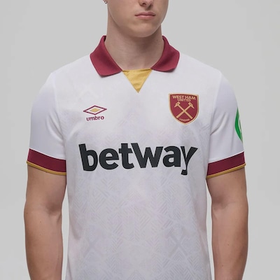 Camisa West Ham III 2025 Umbro - Masculina - Torcedor - Foto 2