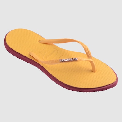 Chinelo De Dedo Havaianas Slim Point - Feminino - Foto 3