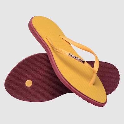 Chinelo De Dedo Havaianas Slim Point - Feminino - Foto 5