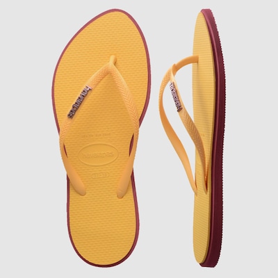 Chinelo De Dedo Havaianas Slim Point - Feminino - Foto 6