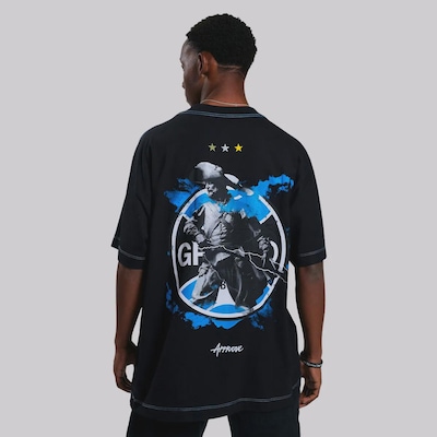 Camiseta Approve Huge Grêmio Mosqueteiro Masculina - Foto 2