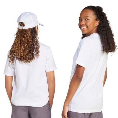 Camiseta adidas Essentials Logo Linear Infantil - Foto 2