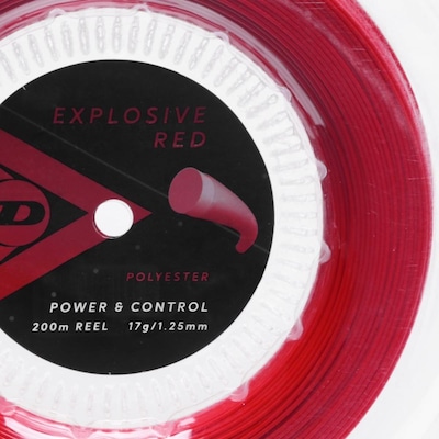 Corda Dunlop Explosive Red 17g 1.25mm Rolo Com 200 Metros - Foto 2