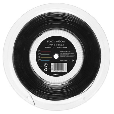 Corda Dunlop Black Widow 17g 1.26mm Rolo Com 200 Metros - Foto 3