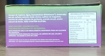 BT Gel Sabor Limão e Cafeina - 10un x 30g - Foto 4