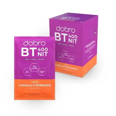 Sachê BT 400 Nitrato Sabor Laranja com Morango - 10un x 30g - Foto 3
