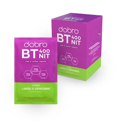 Sachê BT 400 Nitrato Sabor Limão com Gengibre - 10un x 30g - Foto 3