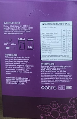 Sachê BT 400 Nitrato sabor Açaí - 10un x 30g - Foto 4