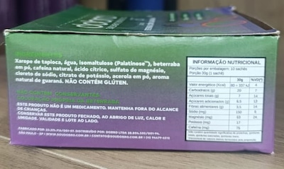 BT Gel Sabor Guarana com Cafeina - 10un x 30g - Foto 4