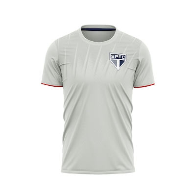 Kit Masculino Camisa do São Paulo Braziline Enlace + Camisa do São Paulo Braziline Mistura + Camisa do São Paulo Braziline Soil - 3 Unidades - Foto 2