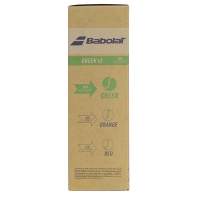Bola de Tênis Babolat Iniciação Green Stage - 3 Bolas - Foto 3