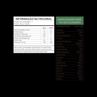 Sachê Selvs Collagen Protein 20g - Foto 2