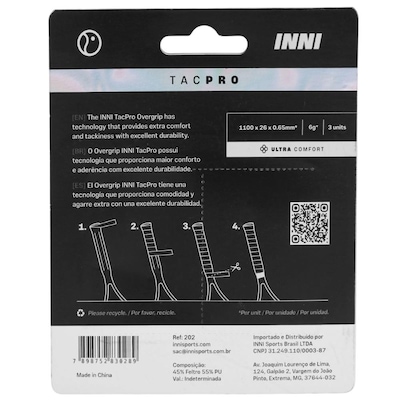 Overgrip Inni TacPro - 3 Unidades - Foto 3