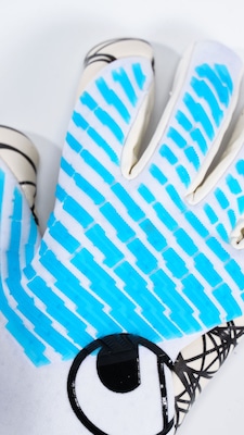 Luva de Goleiro Adulto uhlsport Cybertec Ultragrip HN - Foto 3