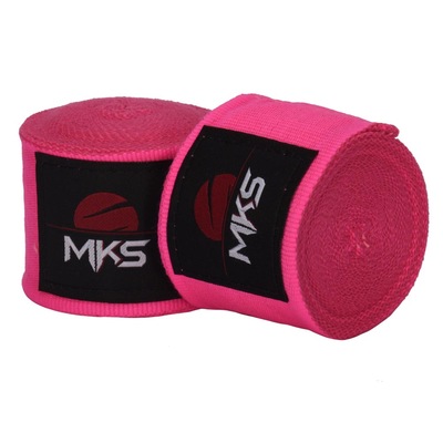 Bandagem Fita Protetora Elástica MKS Neon 4,55m - Par - Foto 2