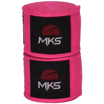 Bandagem Fita Protetora Elástica MKS Neon 4,55m - Par - Foto 4