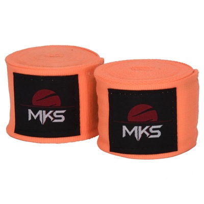 Bandagem Fita Protetora Elástica MKS Neon 4,55m - Par - Foto 2