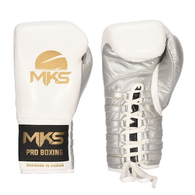 Luva de Boxe MKS Pro Boxing Lace Designed in Mexico com fechamento em Cadarço - Foto 1