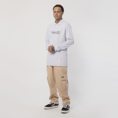 Camisa Polo Masculina MCD Manga Longa Salmo 91 - Foto 3