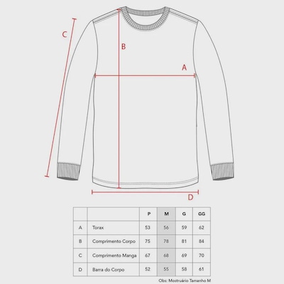 Camisa Polo Masculina MCD Manga Longa Salmo 91 - Foto 5