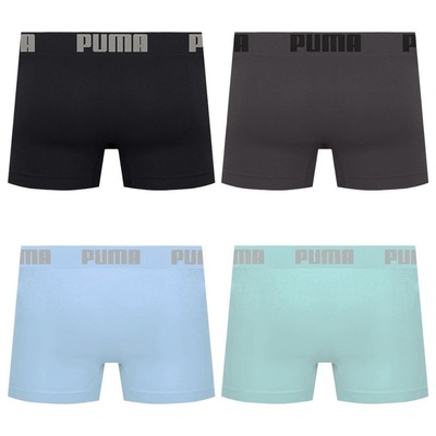 Cueca Puma Boxer Sem Costura - 4 unidades - Masculina - Foto 2