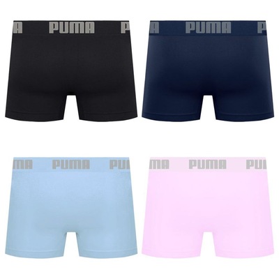 Cueca Puma Boxer Sem Costura - 4 unidades - Masculina - Foto 2