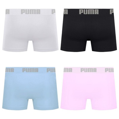 Cueca Puma Boxer Sem Costura - 4 unidades - Masculina - Foto 2