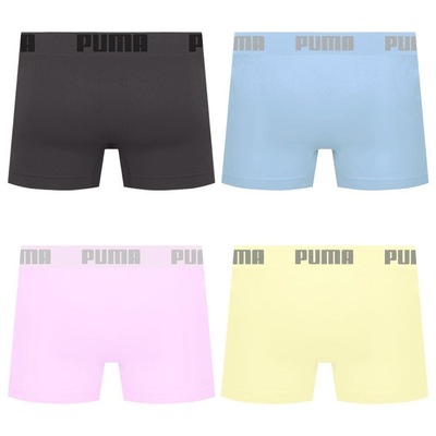 Cueca Puma Boxer Sem Costura - 4 unidades - Masculina - Foto 2