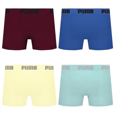 Cueca Puma Boxer Sem Costura - 4 unidades - Masculina - Foto 2