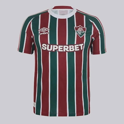 Camisa do Fluminense I 2025 3 T. Silva Umbro Masculina - Foto 2