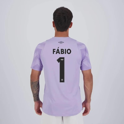 Camisa do Fluminense Goleiro 2024 Lilás 1 Fábio Umbro Masculina - Foto 1