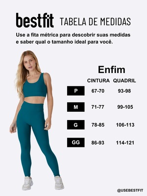 Calça Legging Feminina Enfim Malwee Dry - Foto 4