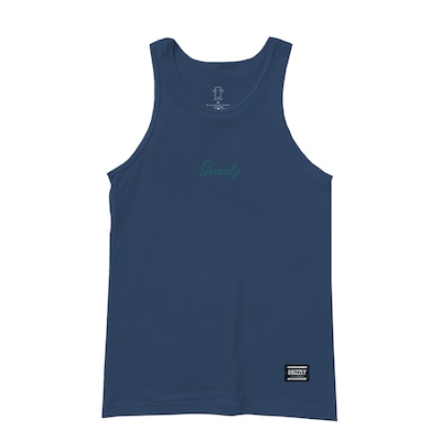Camiseta Masculina Grizzly Mini Script Tank - Foto 1