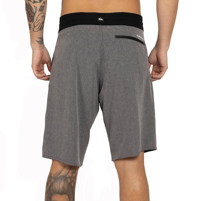 Bermuda Masculina Quiksilver Street Trunk Heather 20" WT25 - Foto 2