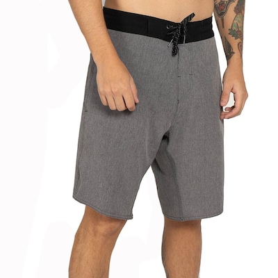 Bermuda Masculina Quiksilver Street Trunk Heather 20" WT25 - Foto 3