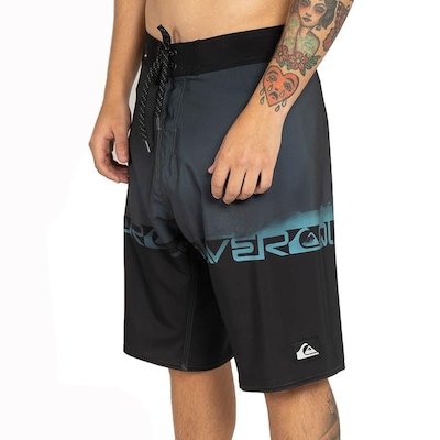 Bermuda Masculina Quiksilver Everyday Wordblock 21" WT25 - Foto 4
