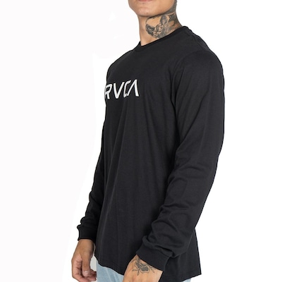 Camiseta Masculina RVCA Manga Longa Big RVCA WT25 - Foto 3