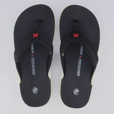 Chinelo do Vasco Kenner NK6 Masculino - Foto 1