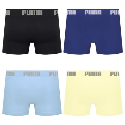 Cueca Boxer Sem Costura Puma - 4 unidades - Masculina - Foto 2