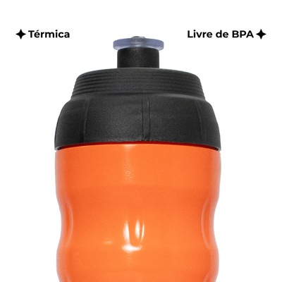 Caramanhola garrafa térmica água bike TSW 550 ml mod. 02 - Foto 2