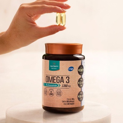 Ômega 3 Nutrify - 200 Cápsulas - Foto 5